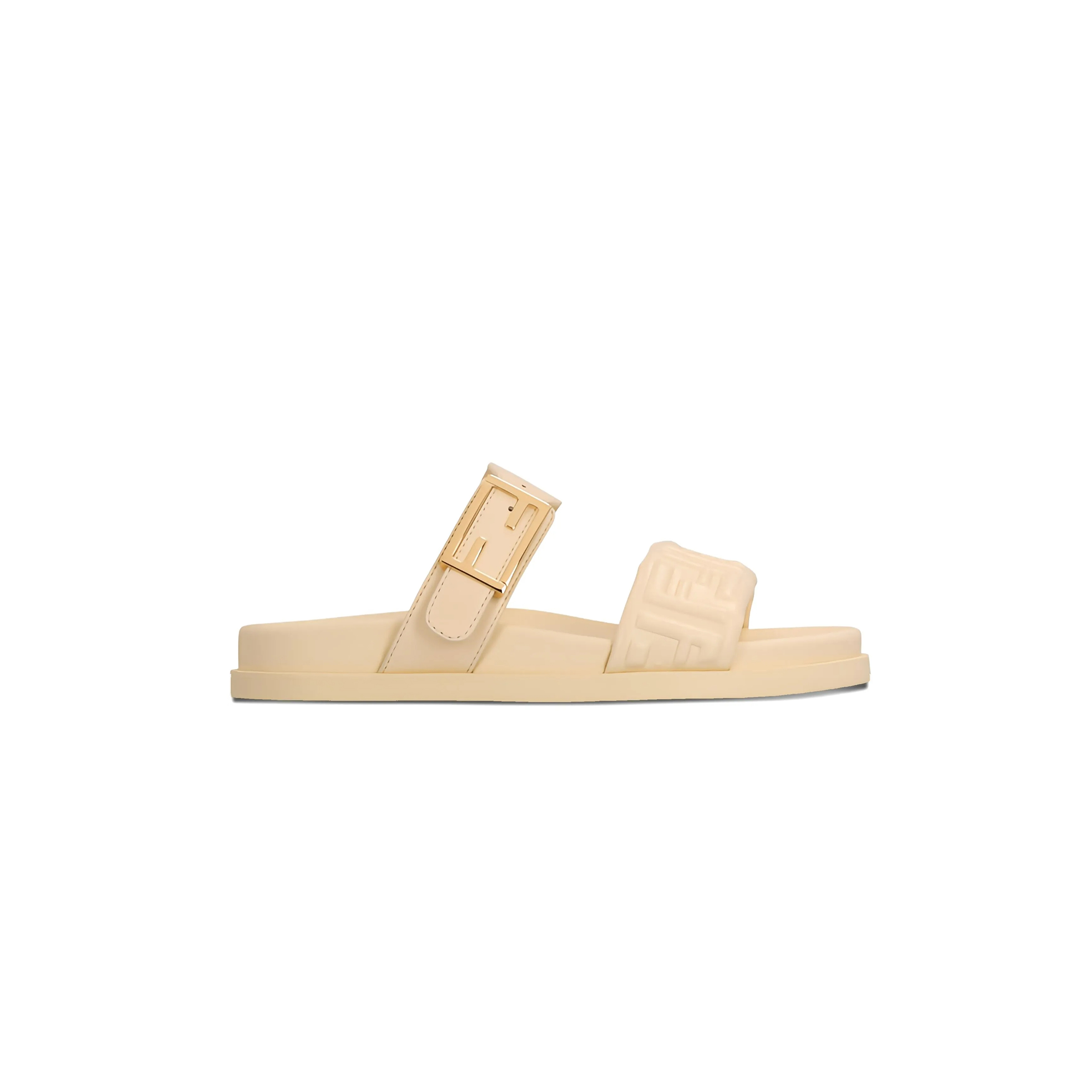 F**di buckle-embellished logo sandals